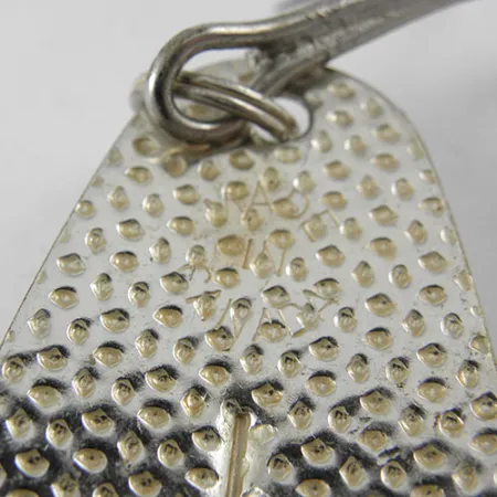 Williams Wabler Plandavka, Stříbrná postříbřená, 28g, Tepaný povrch, #1188