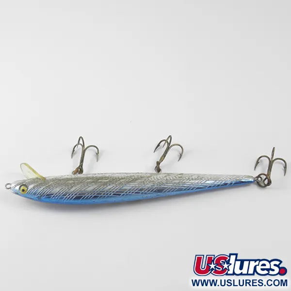 Rebel Floater Wobler, Silver Light Blue, 7g, Vintage, #1241