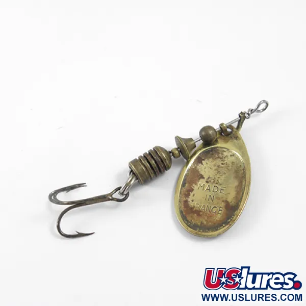 Mepps Aglia 2 Třpytka, Mosaz, 4,5g, Vintage provedení, #1255