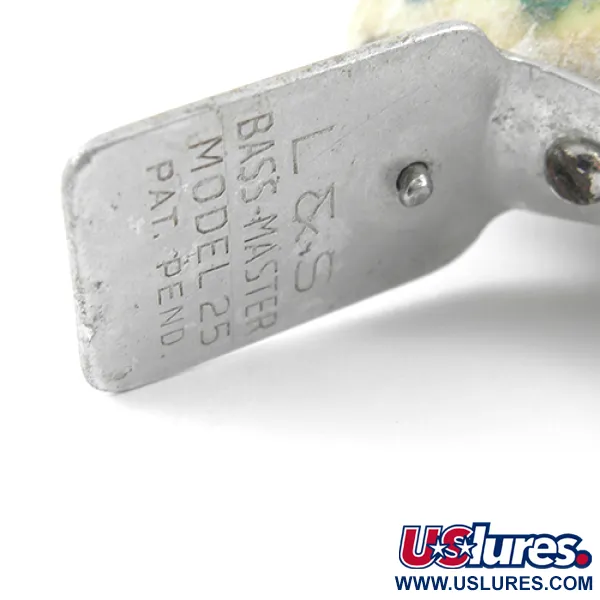 MirrOlure Bass-master model 25 Dělený Vobler, Zelená, 10g, Sklo, #1261