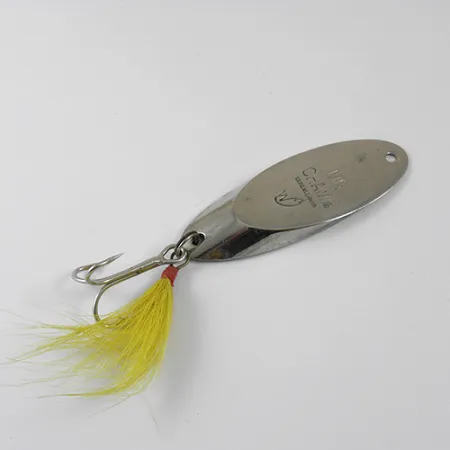 Weber Mr Champ Plandavka, Nikl/Žlutý ocas, 35g, Peří, #1278