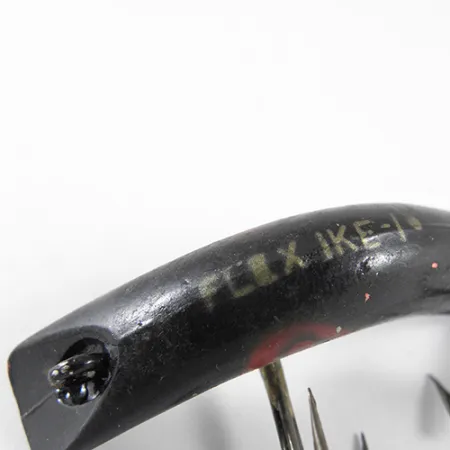 Lazy Ike 1318 Wobler, Černá / Červená, 3,5g, Banánový tvar, #1318