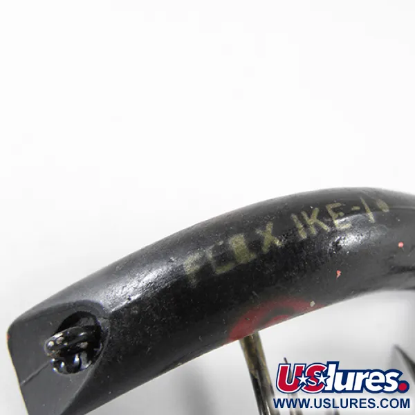 Lazy Ike 1318 Wobler, Černá / Červená, 3,5g, Banánový tvar, #1318