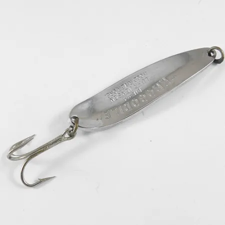 Luhr Jensen Krocodile Die #4 Plandavka, Nikl/Zelená, 17g, Šupiny, #1328