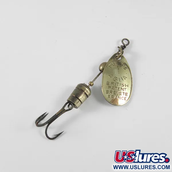 Mepps Aglia 1 Třpytka, Mosaz, 3.5g, Klasická nástraha, #1341