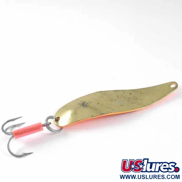 Mepps Syclops 2 Plandavka, Oranžová / Mosaz, 17g, Mosazné tělo, #1352