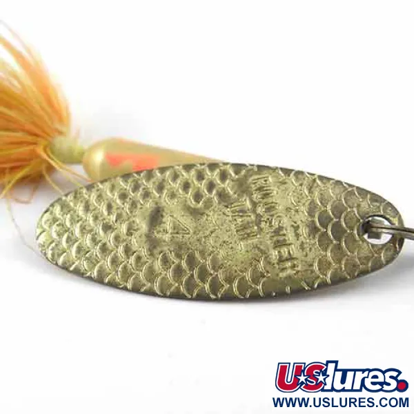 Worden’s Original Rooster Tail 4 Třpytka, Mosaz/Žlutá/Červená, 8g, #1390