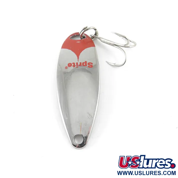 Johnson Sprite Třpytka, Nikl / Červená, 7g, Vintage, #1425