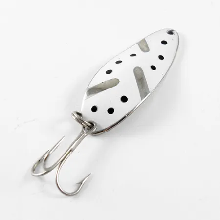 Little Cleo (Hula Girl) Plandavka, Nikl / Bílá, 10g, Vintage, #1441