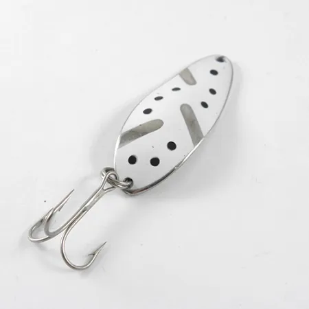 Little Cleo (Hula Girl) Plandavka, Nikl / Bílá, 10g, Vintage, #1441