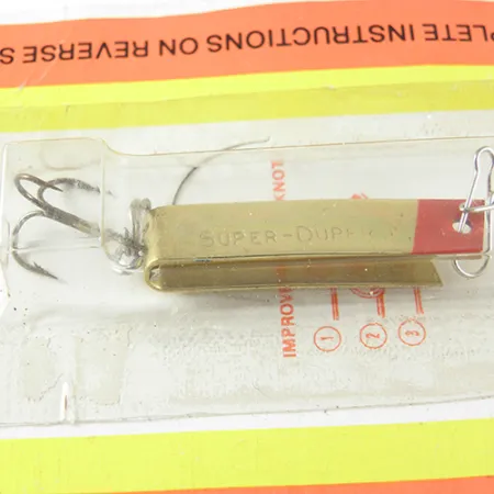 Luhr Jensen Super Duper 502 Plandavka, Zlatá/Červená, 2,5g, U-tvar, #1457