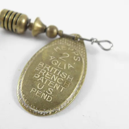 Mepps Aglia 2 Třpytka, Mosaz, 4.5g, Vintage Model, #1503