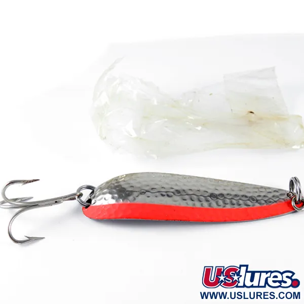 Luhr Jensen Krocodile Plandavka, Nikl/Oranžová, 28g, Tepaná, #1531