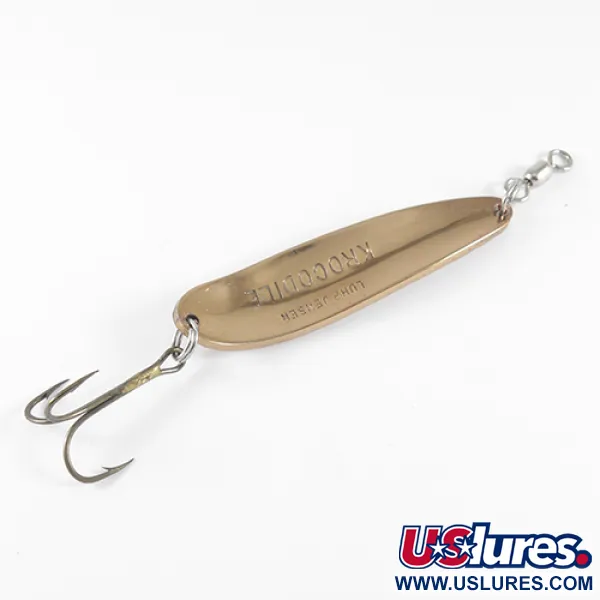 Luhr Jensen Krocodile Plandavka, Měď/Červená, 21g, Tepaná, #1535
