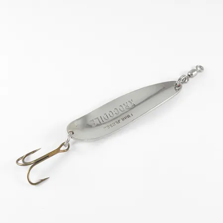 Luhr Jensen Krocodile Plandavka, Tepaný Nikl / Červená, 14g, #1537