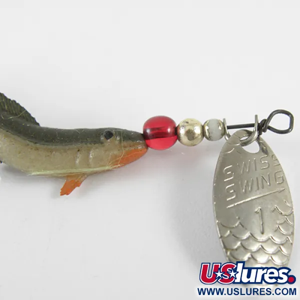 Renosky Lures Swiss Swing 1 Rotačka, Nikl, 2.5g, Gumové tělo, #1545