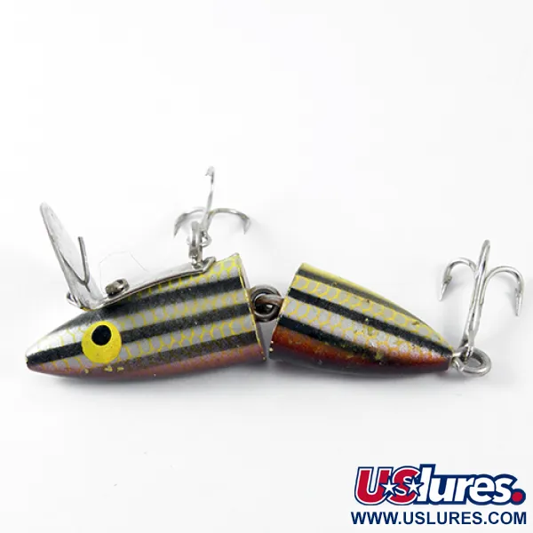 Rockland Super Rocky Wobler, Černá/Hnědá/Žlutá, 5,5g, Vintage, #1568