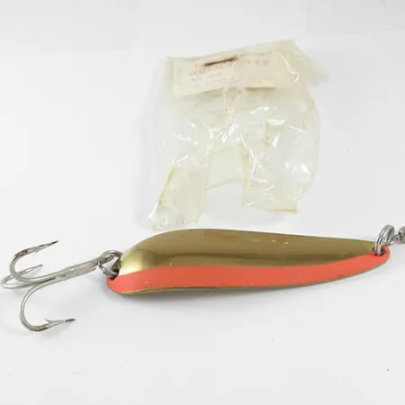 Luhr Jensen Krocodile Plandavka, Oranžová / Zlatá, 28g, Daleké hody, #1586