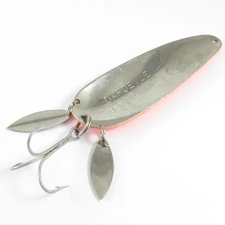 Eppinger Dardevle Klicker Plandavka, Oranžová/Nikl, 28g, Dvojitý List, #1599