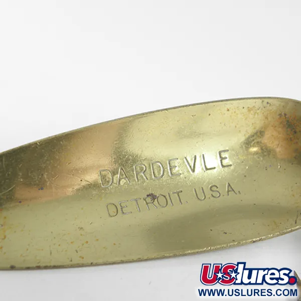 Eppinger Dardevle Plandavka, Mosaz, 28g, Ražba Detroit, #1627