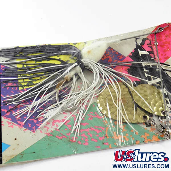 Jackson Stealth Spinnerbait, Tepaná mosaz, 28g, Dvojitý list, #1709