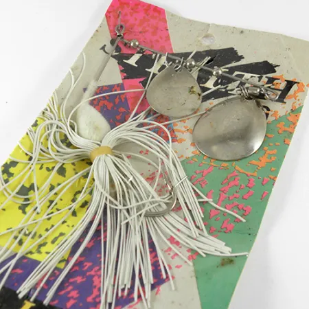 Jackson Stealth Spinnerbait, Mosaz / Bílá, 21g, JDM nástraha, #1710