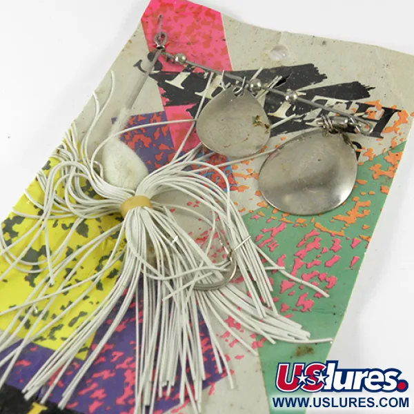 Jackson Stealth Spinnerbait, Mosaz / Bílá, 21g, JDM nástraha, #1710