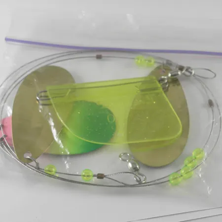 Luhr Jensen Les Davis Lake Troll Systém, Fluo Zelená/Růžová, 28g, #1711