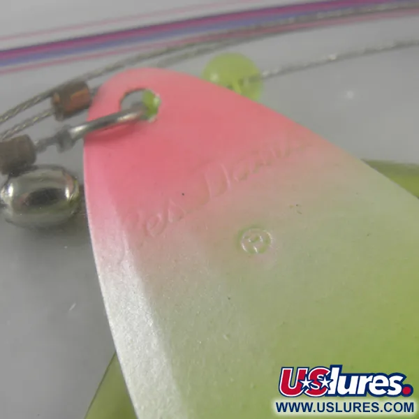 Luhr Jensen Les Davis Lake Troll Systém, Fluo Zelená/Růžová, 28g, #1711