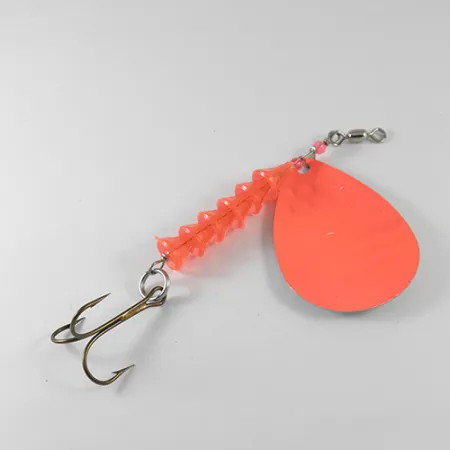 Luhr Jensen Dave Davis Rotačka, Oranžová/Nikl, 17g, Tepaná, #1712