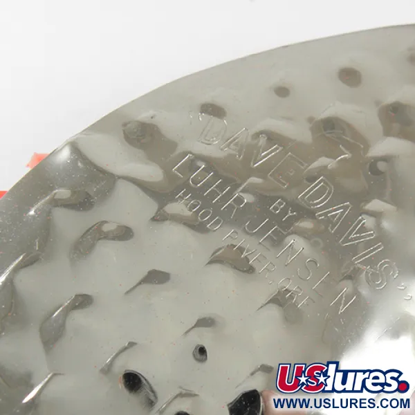 Luhr Jensen Dave Davis Rotačka, Oranžová/Nikl, 17g, Tepaná, #1712