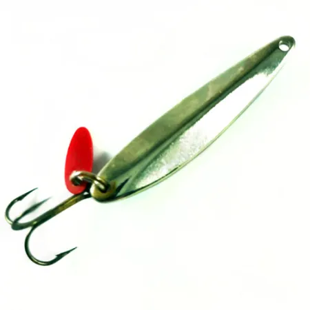 Bay de Noc Swedish Pimple Vertikální Jig, Nikl / Modrá, 14g, #1729