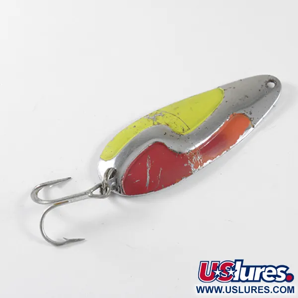 Kush Spoon Plandavka, Červená / Žlutá / Nikl, 9g, S-křivka, #1743