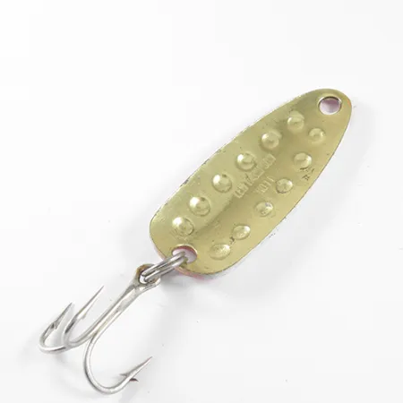 Len Thompson #11 Plandavka, Červená/Bílá/Mosaz, 14g, Tepaná, #1747