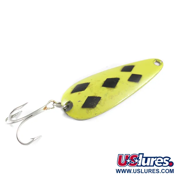 Len Thompson #1 Plandavka, Žlutá/Černá/Mosaz, 21g, Kývavý chod, #1748