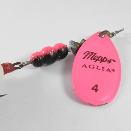 Mepps Aglia 4 dressed Třpytka, Fluorescent Pink, 10g, Chvostek, #1755