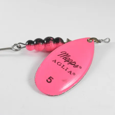 Mepps Aglia 5 Třpytka, Fluorescent Pink, 14g, Jednoháček, #1759