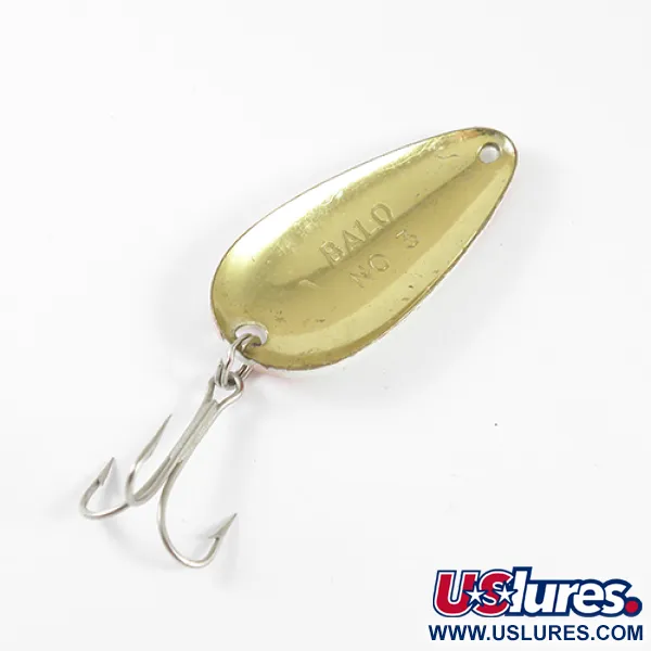 Balo 3 Plandavka, Bílá / Červená / Mosaz, 14g, Vintage Design, #1769