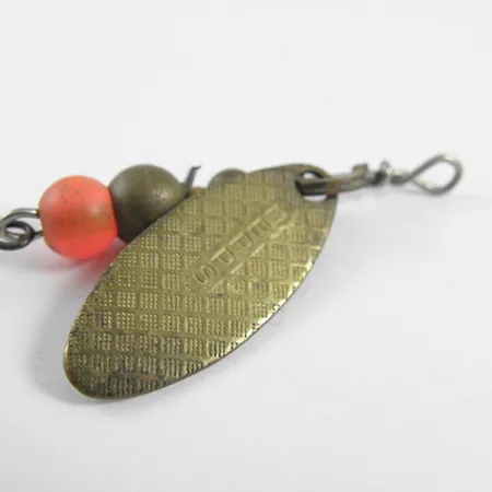 Mepps Aglia Long 0 Třpytka, Mosaz, 2.6g, Vrbový List, #1784