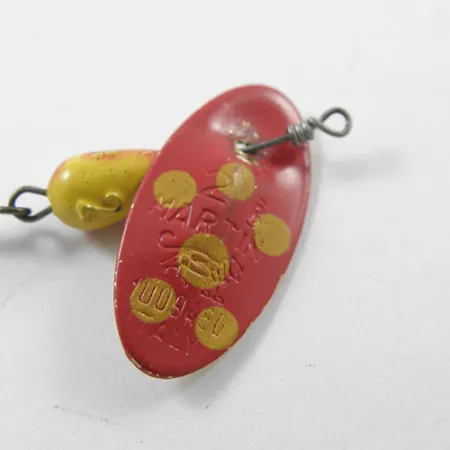 Panther Martin 2 Třpytka, Červená/Žlutá/Mosaz, 2,5g, Vintage, #1815