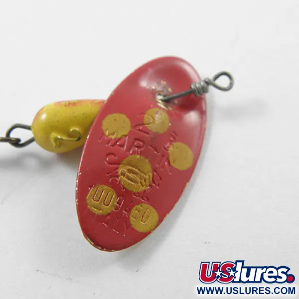 Panther Martin 2 Třpytka, Červená/Žlutá/Mosaz, 2,5g, Vintage, #1815