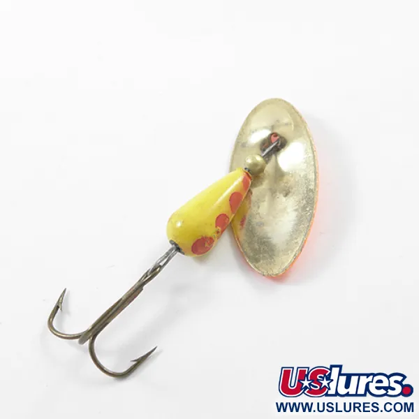 Panther Martin 6 Rotačka, Žlutá/Oranžová/Mosaz, 6g, Mosazný List, #1817