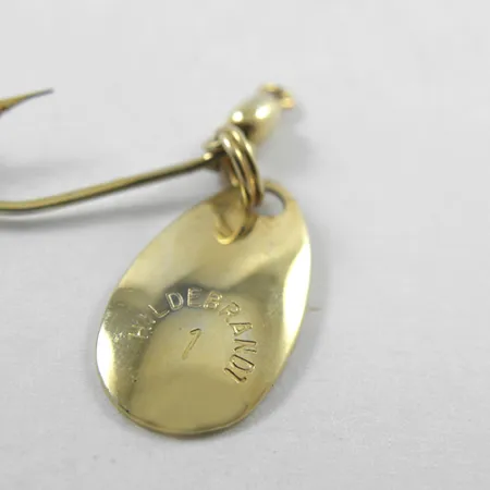 Yakima Bait Hildebrandt 1 Třpytka, Zlatá, 1g, Sonic Blades, #1818