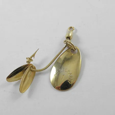 Yakima Bait Hildebrandt 1 Třpytka, Zlatá, 1g, Sonic Blades, #1818