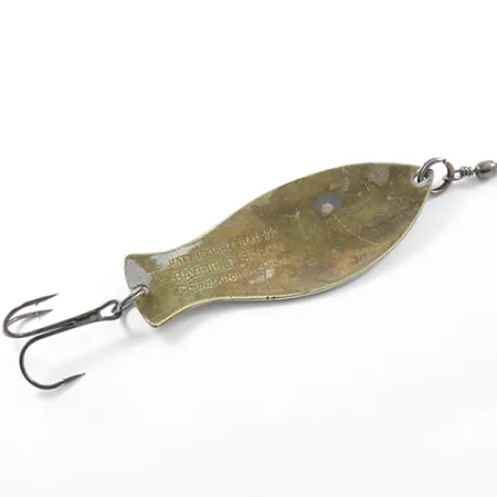 Nebco Bayfield spoon Plandavka, Nikl / Mosaz, 21g, Obratlík, #1839