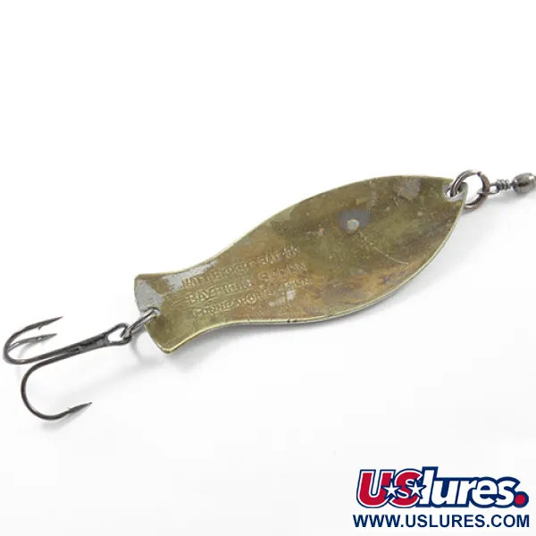 Nebco Bayfield spoon Plandavka, Nikl / Mosaz, 21g, Obratlík, #1839