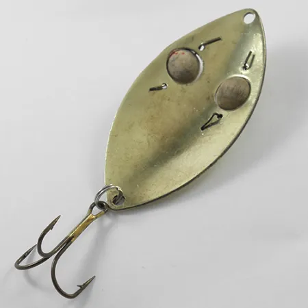 Lucky Strike Gold Red Flash Plandavka, Mosaz, 21g, Dřevěné oči, #1840