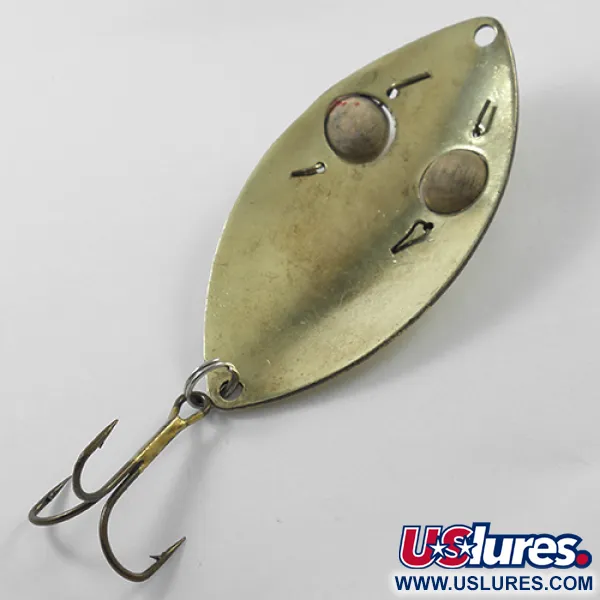 Lucky Strike Gold Red Flash Plandavka, Mosaz, 21g, Dřevěné oči, #1840