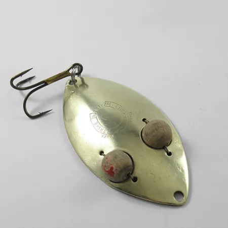 Lucky Strike Gold Red Flash Plandavka, Mosaz, 21g, Dřevěné oči, #1840