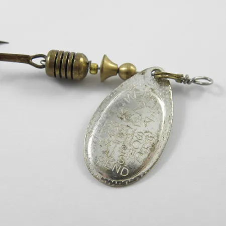 Mepps Aglia 2 Rotační Třpytka, Stříbrná, 4.5g, Vintage, #1841